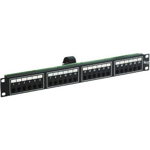 ICC Voice 8P2C Patch Panel with Female Telco in 24 Ports and 1 RMS