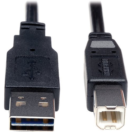 Tripp Lite 6ft USB 2.0 High Speed Cable Reverisble A to B M/M