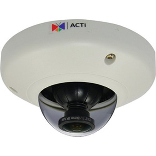 ACTi E96 5MP Indoor Mini Fisheye Dome Camera with Basic WDR, Fixed Lens