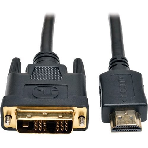 Tripp Lite 3ft HDMI to DVI-D Digital Monitor Adapter Video Converter Cable 1080p M/M 3'