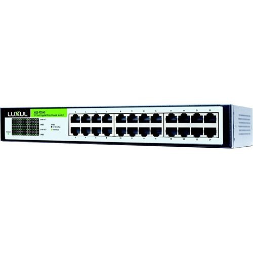 Luxul XGS-1024S 24-Port Gigabit Flex Mount Switch with US Power Cord - DISCONTINUED