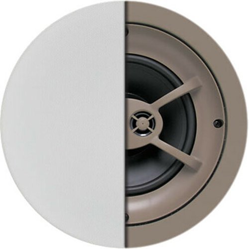 PROFICIENT C625TT Protege Ceiling Speaker with 6-1/2" Dual-Voice-Coil Polypropylene Woofer and Two 1/2" Hard-Dome Tweeters