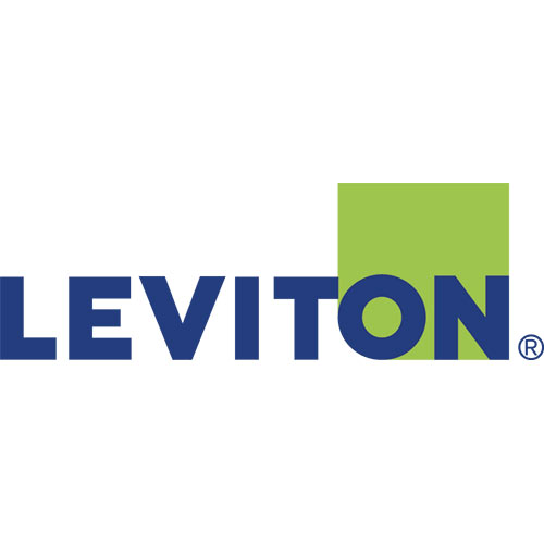Leviton 47603-DP6 Compact Series 4-Telephone, 4-Data, and 6-Way Video Panel