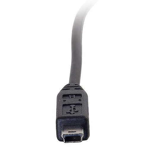 C2G CG28857 USB 2.0 USB-C to USB Micro-B Cable M/M, 12' (3.7m), Black