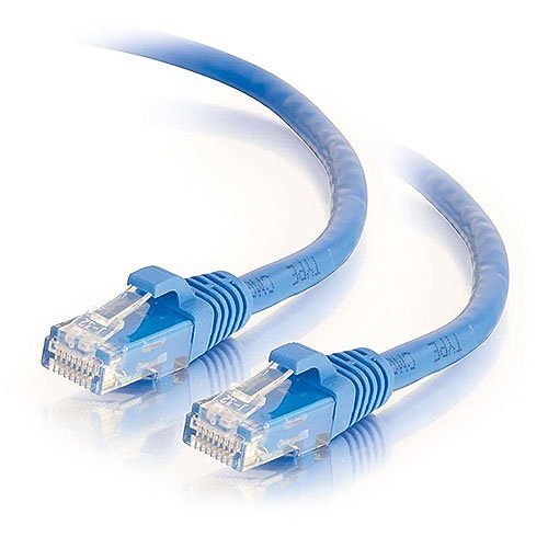 C2G CG31341 CAT6 Snagless Unshielded UTP Ethernet Network Patch Cable, 5' (1.5m), Blue