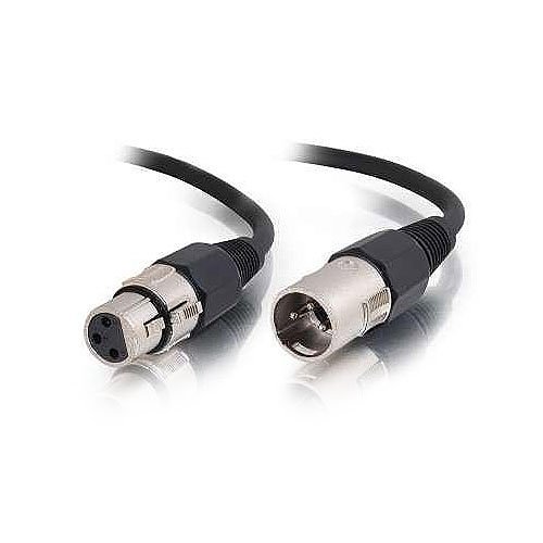 C2G CG40058 Pro-Audio XLR Male to XLR Female Cable, 3' (0.9m)