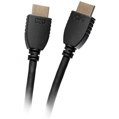 C2G CG56783 High Speed HDMI Cable with Ethernet, 4K 60Hz, 6' (1.8m)