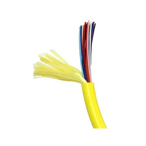 Hubbell HFCB1024PS HFCD1 Indoor Tight Buffer Distribution, 24 Strand, Plenum, OS2, SM , Yellow Jacket