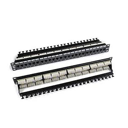 Hyperline PP3-19-24-8P8C-C5E-110-LB Category 6, 19in Patch panel, 24 ports RJ45, 110 IDC