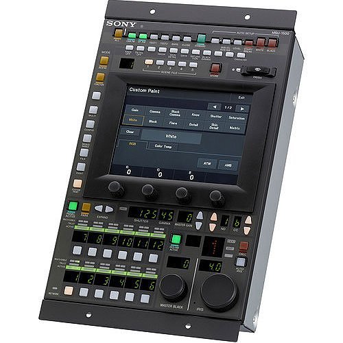 Sony Pro MSU-1500 Master Setup Unit, Multi Camera Remote Control Panel for HDC, HSC Cameras, Vertical Type