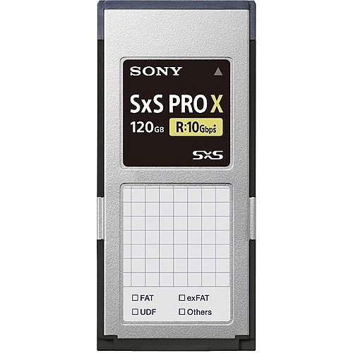Sony Pro SBP-120F SxS PRO X Memory Card SxS PRO X Series Memory Card, 120GB