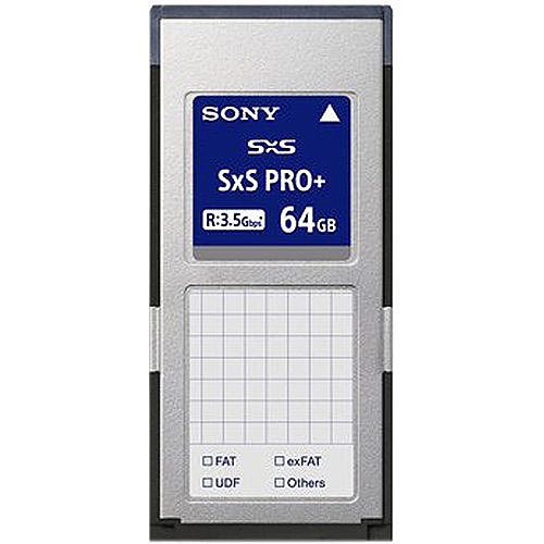 Sony Pro SBP-64E SxS PRO+ E Series Memory Card, 64GB