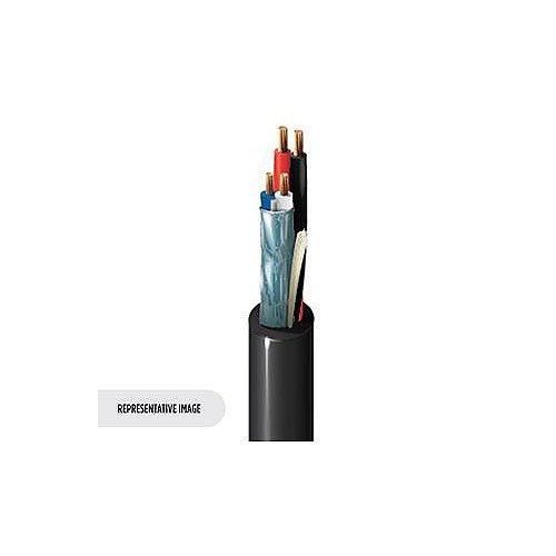 Belden 1392P 010Z1000 22/2 Pair, 18/2 Lighting and Automation Cable, Plenum-CMP, 1000' (304.8m) ReelTuff Box, Black