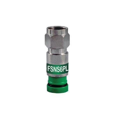 Belden FSNS6PL-25 F-Type Compression Connector for RG6 Plenum Cable, 25-Pack