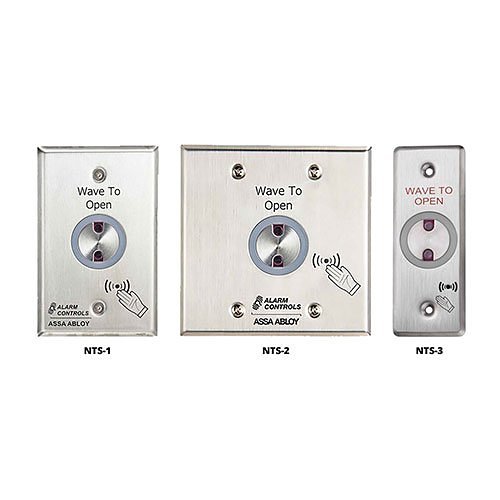 Alarm Controls NTS-2 NTS Series No Touch Sensor, Double-Gang Wall Plate