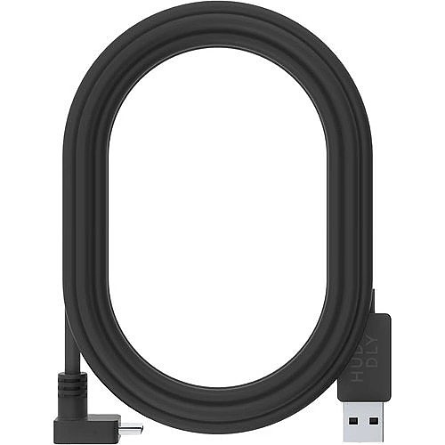 Huddly USB 3.0 Right-Angled Type-C to Type-A Cable, 6.5'