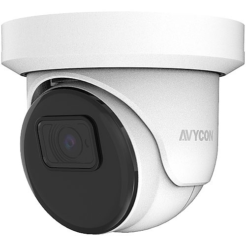 AVYCON AVC-NPE81F28 Diversity Series 8MP H.265 Fixed Eyeball Network IP Camera, NDAA Compliant, 2.8mm Lens