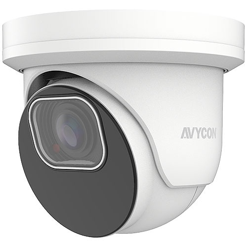 AVYCON AVC-NPE81M 8MP H.265 WDR IR Turret IP Camera, 2.7-13.5mm Motorized Vari-focal Lens, NDAA Compliant