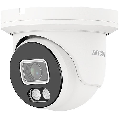 AVYCON AVC-TCE51F28 5MP InfiniteColor IR Turret Camera, NDAA Compliant, 2.8mm Lens