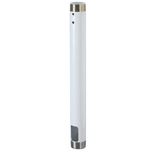 Chief CMS024W Fixed Extension Column, 24" with 1.5" NPT on Both Ends, TAA Compliant, White