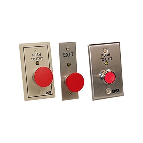 DSi ES441-B3-C3 1gang Stainless Steel Push Button Control