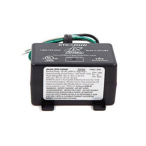 DITEK DTK-120HW 120VAC Surge Protective Device