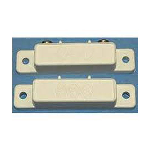 GRI 29CWG-W 29 Series Surface Mount Magnetic Reed Switch Set, Wide Gap, Open/Closed, SPDT, C, White