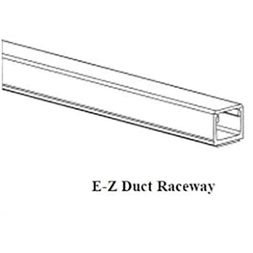 GRI E-Z 38-W Easy Duct Raceway 3/8" X 6' White Bag 10
