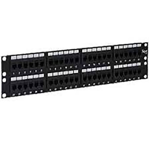 ICC ICMPP48CP5 CAT5e 48-Port Feed-Through Patch Panel, 2U RMS