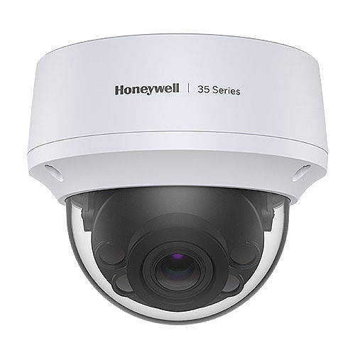 Honeywell HC35W45R2 35 Series 5MP IR MFZ WDR IP Dome Camera, 2.7-13.5mm Lens