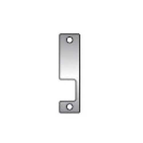 HES K-630 1006 Series Faceplate for use with Mortise Locksets with Deadlatch Positioned Above Latchbolt, 4 7/8" x 1 1/4", Satin Stainless Steel