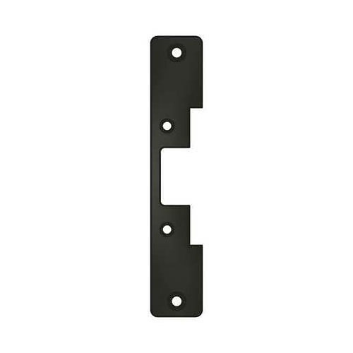 HES 503-613 Radius Corners and Flat Faceplate, 6 7/8" � 1 1/4", for 5000/5200 Series Electric Strikes, Bronze Toned