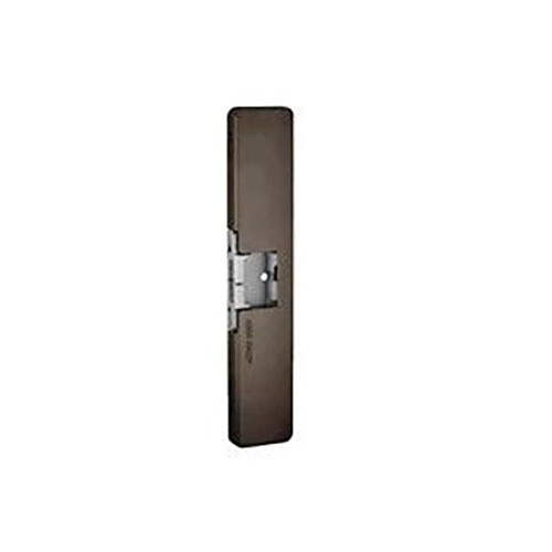 HES 9800-613E 9800 Series Surface Mounted Low Profile Electric Strike, No Faceplates Required, Dark Oxidized Satin Bronze Powder