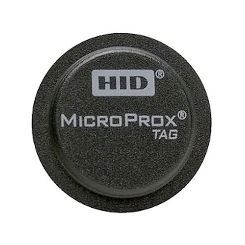 HID 1391NSSNN MicroProx 1391 Proximity 125 kHz Adhesive Tag, Non-Programmed, No Numbers, Logo, Gray