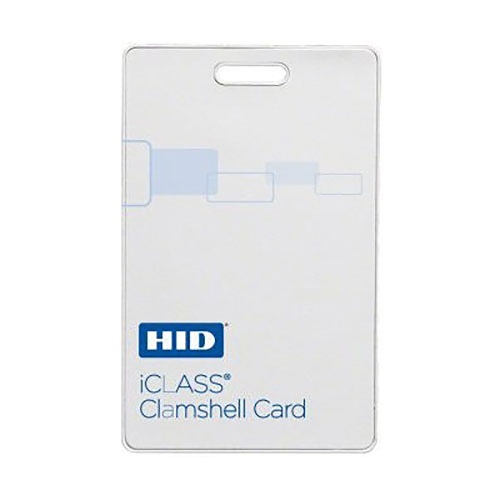 HID 5006PGGAN iCLASS Seos 8K Composite Card, SIO Programmed, Glossy Front and Back, Sequential Matching Encoded/Printed (Laser Engraved), No Slot