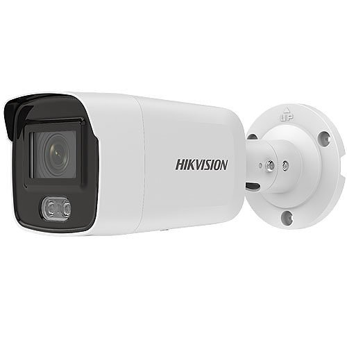 Hikvision DS-2CD2047G2-LU Performance Series ColorVu 4MP Outdoor Bullet IP Camera, 2.8mm Fixed Lens