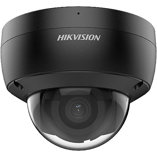 Hikvision DS-2CD2143G2-IU AcuSense 4MP Dome IP Camera, 2.8mm Fixed Lens, Black