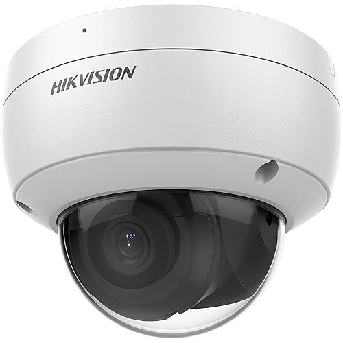 Hikvision DS-2CD2183G2-IU Value Series AcuSense 8MP Outdoor IR Built-in Mic Dome IP Camera, 2.8mm Fixed Lens