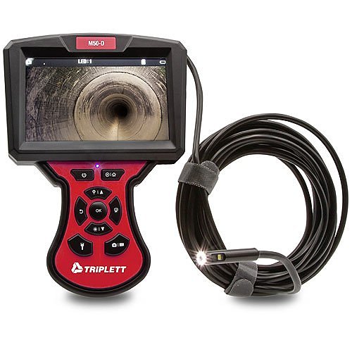 Triplett BR350 Borescope Inspection Camera, Dual Camera, 5mm, 5M Cable