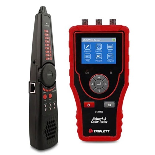 Triplett CTX1200 Network & Cable Tester with Probe