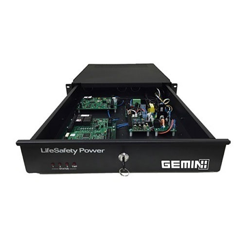 LifeSafety Power RGM75B-C8PZ/T4-A ProWire Mercury 4DR Rack Mount