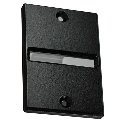 Wren Solutions DMF3-BAXFX8D Wren Door Mullion Flush Mount for F1025, Black