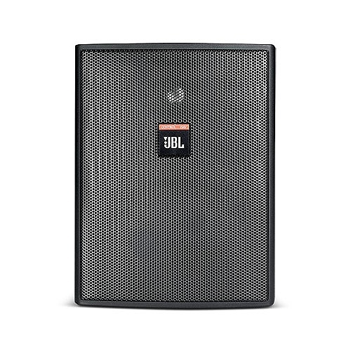 JBL Professional Control 25AV 5-1/4" Compact Indoor Outdoor Background Foreground Loudspeaker, Pair, Black