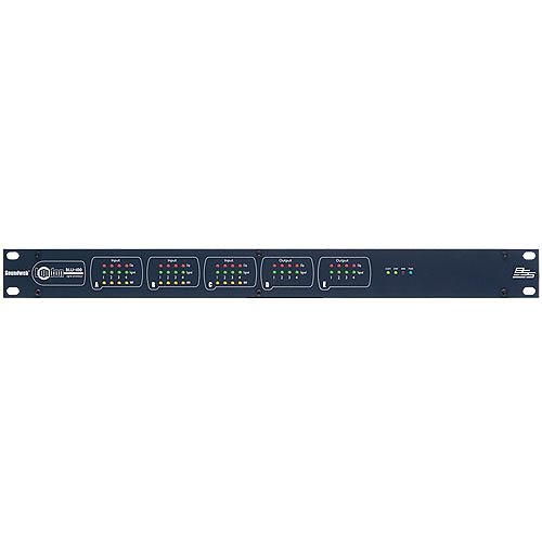 BSS BLU-100 Soundweb London Signal Processor with BLU Link, 12 Analog Mic/Line Input, 8 Analog Output