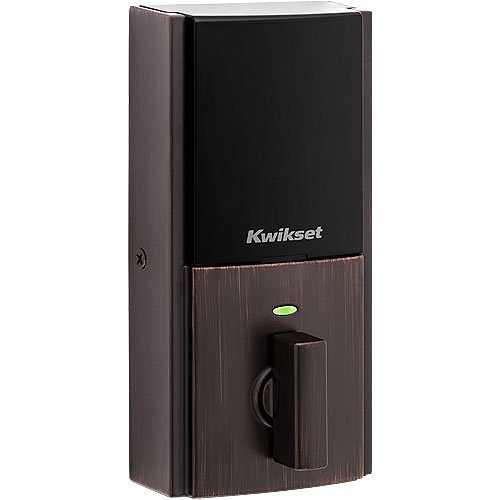 Kwikset 98930-005 Connect 620 Contemporary Keypad Connected Z-Wave 700 Smart Lock, Venetian Bronze