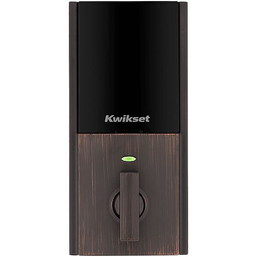 Kwikset 98930-005 Connect 620 Contemporary Keypad Connected Z-Wave 700 Smart Lock, Venetian Bronze