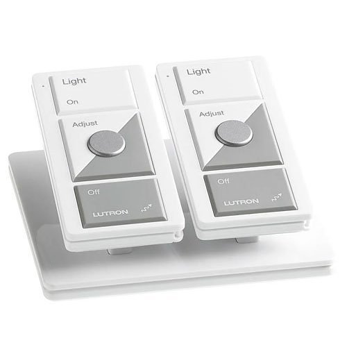 Lutron L-PED2-WH Wireless Control Table Stand, White