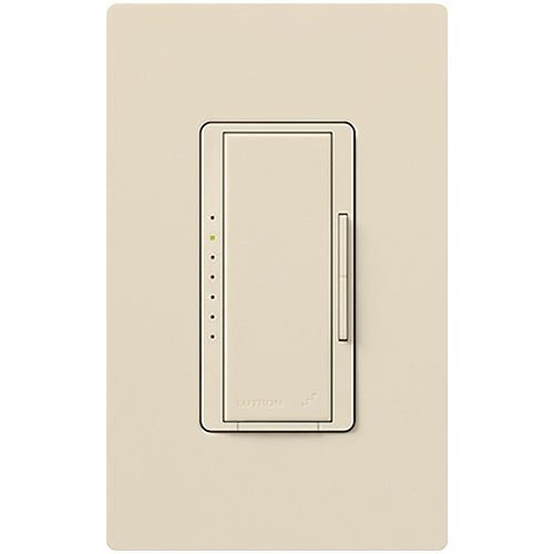 Lutron RRD-PRO-LA RadioRA 2 RF Maestro Pro LED+ Dimmer - Phase Selectable, Light Almond