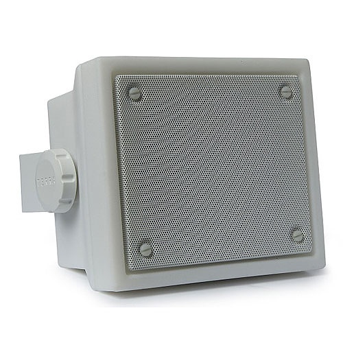 Leon TR50-WHT Terra Outdoor Speaker with 5.25" ACAD Cast Frame Woofer, Titanium .75" Dome Tweeter, White