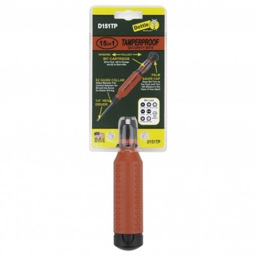 Dottie D151TP 15" 1 TamperProof Screwdriver